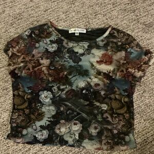 Floral Print Women Top